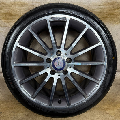 1X 18'' GENUINE AMG MERCEDES A B CLASS CLA MULTISPOKE ALLOY WHEEL A1764010200
