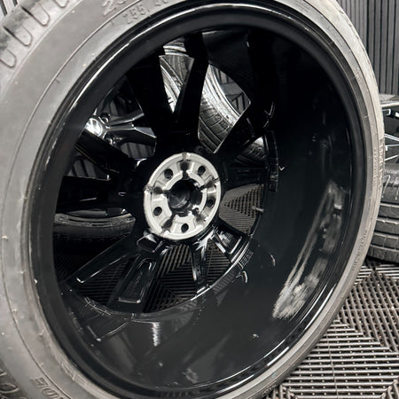 20'' VW Tiguan R Line Misano Black Alloy Wheels Tyres Alloys 5NA601025AH Genuine