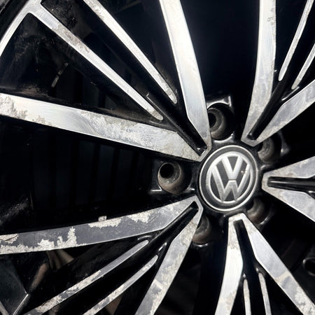 1X 16'' Genuine VW Golf MK7.5 MK7 Linas Alloy Wheel Tyre Gt Single 5G0601025CD