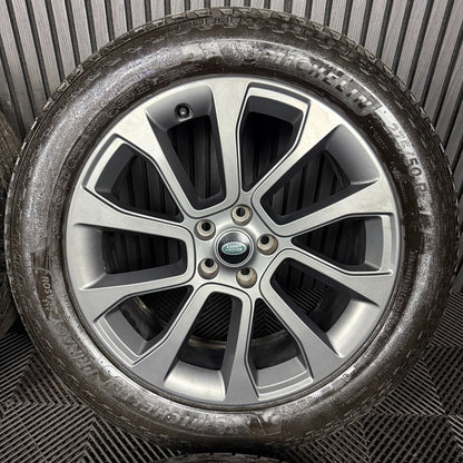 21'' GENUINE RANGE ROVER GREY SPORT VOGUE WHEELS TYRES ALLOYS L461 N9X2-CB SS