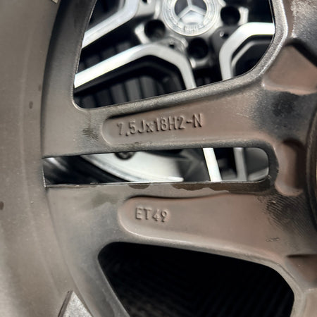 18'' Mercedes Amg A Class Cla B Alloy Wheels Tyres Alloys W177 Genuine