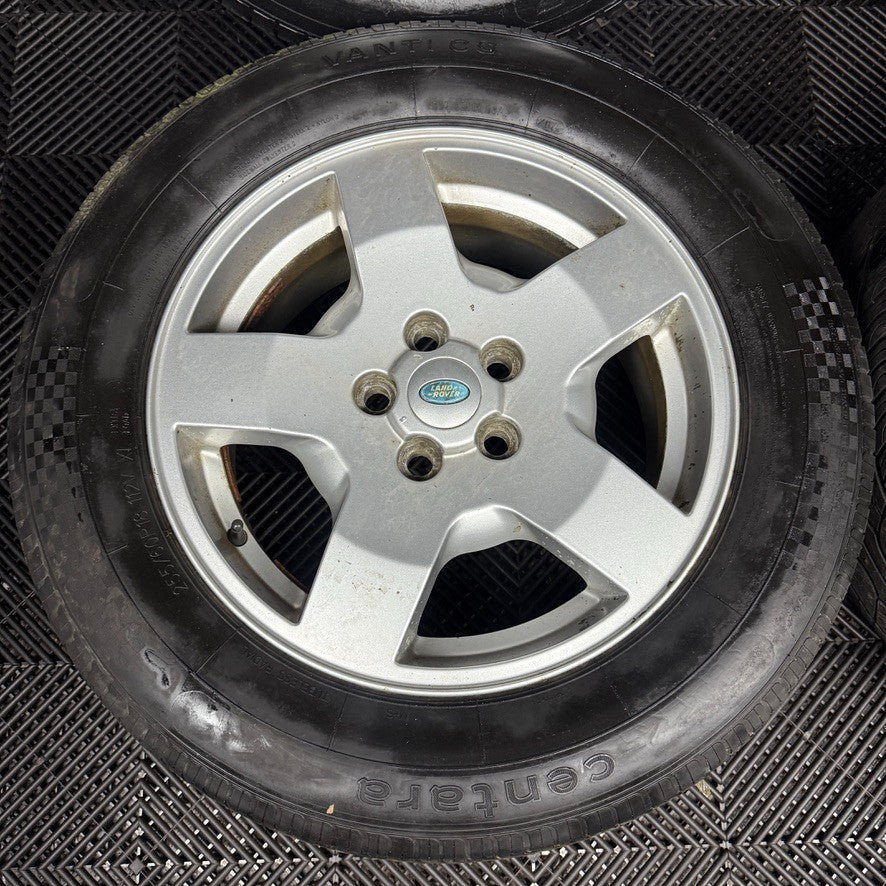 18'' GENUINE LAND ROVER DISCOVERY 4 3 SILVER L319 RANGE SPORT ALLOY WHEELS