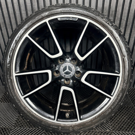 1X 19'' Mercedes AMG C Class Sport Alloy Wheel W205 Rear A2054012300 Genuine