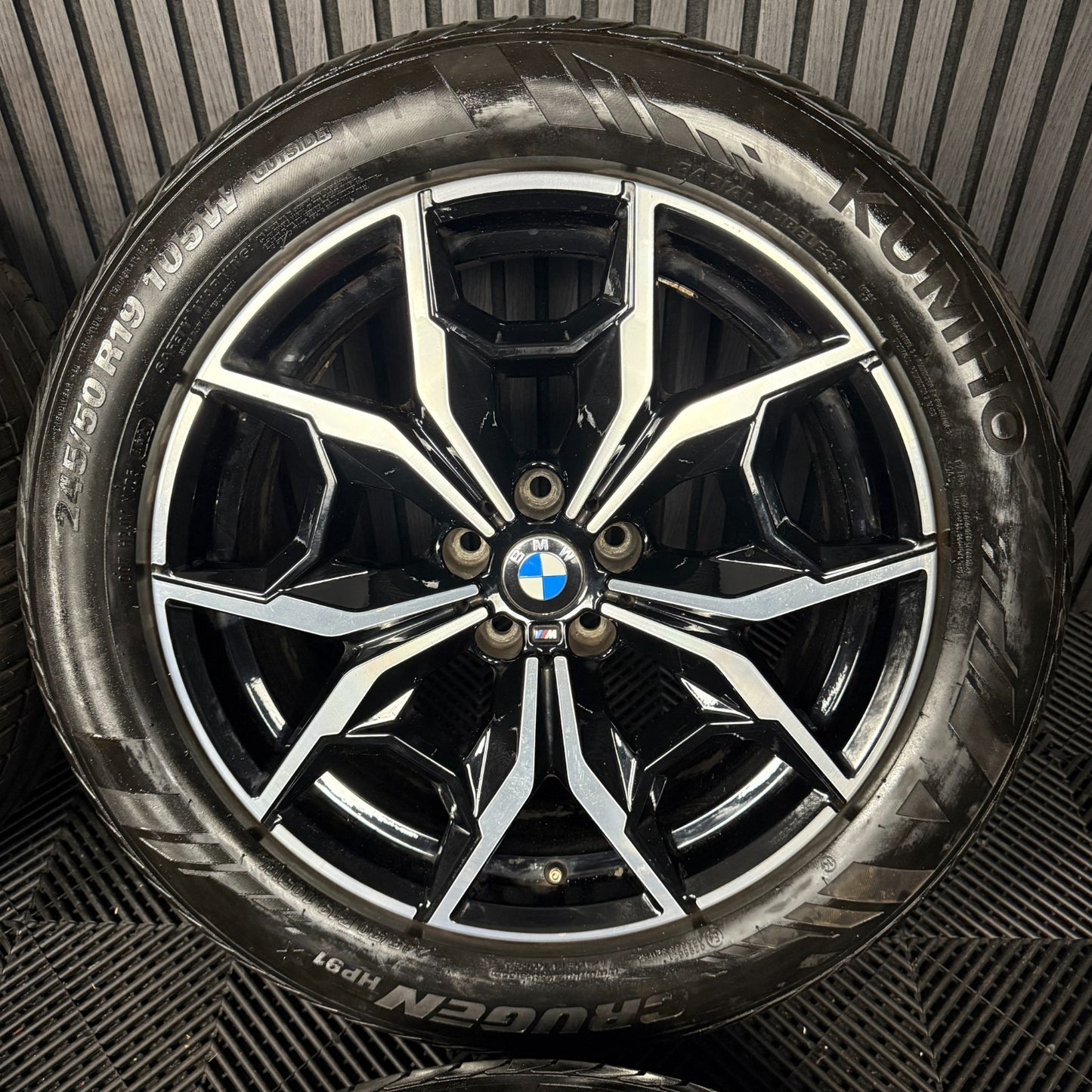 19'' GENUINE BMW X3 X4 G01 G02 887 M SPORT ALLOY WHEELS TYRES ALLOYS 7916263