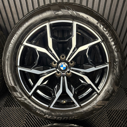 19'' GENUINE BMW X3 X4 G01 G02 887 M SPORT ALLOY WHEELS TYRES ALLOYS 7916263
