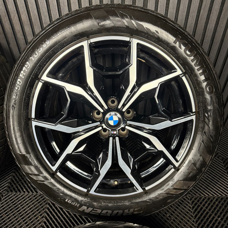 19'' GENUINE BMW X3 X4 G01 G02 887 M SPORT ALLOY WHEELS TYRES ALLOYS 7916263
