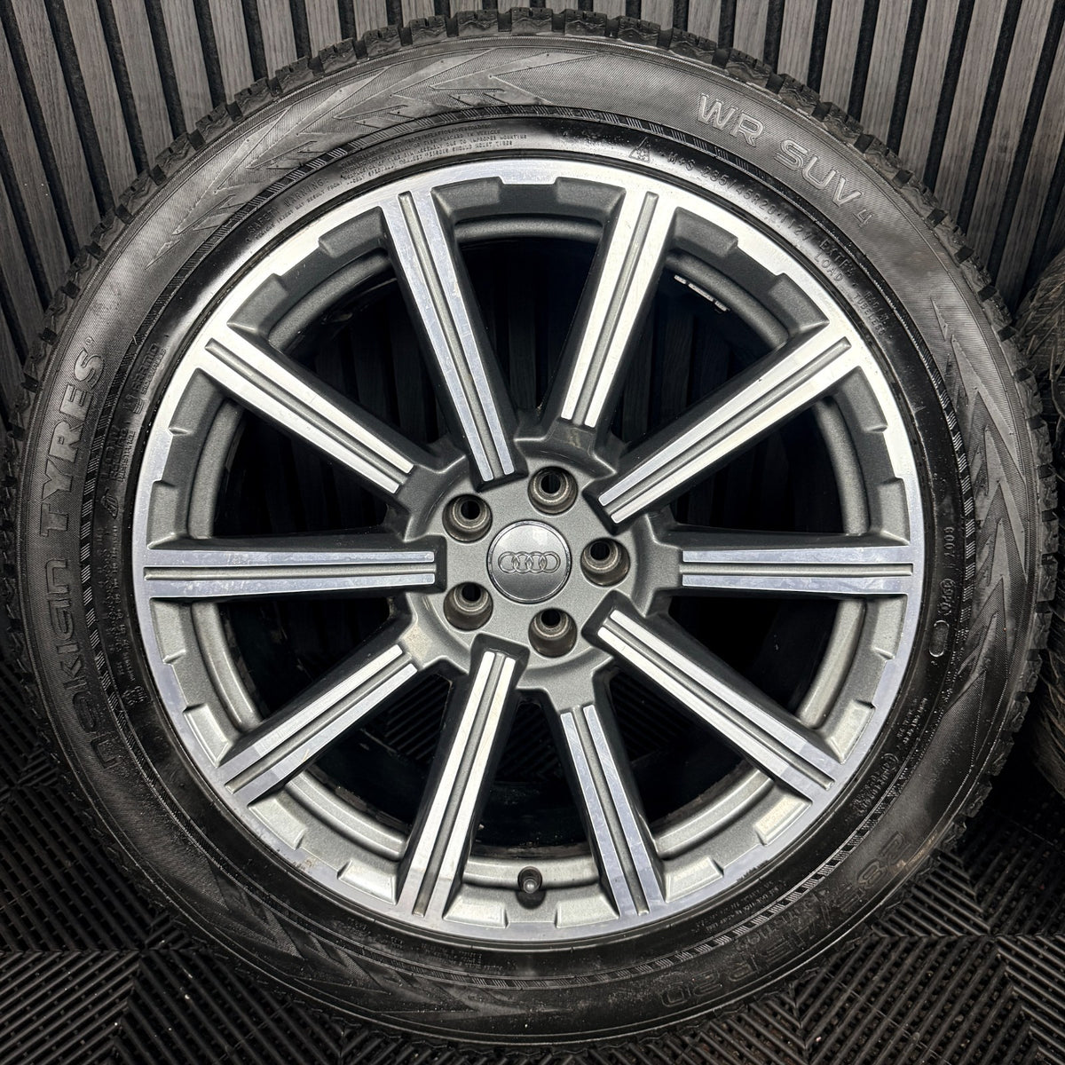 20'' Audi Q7 S Line Grey DC Alloy Wheels Alloys Tyres 4M0601025AD Genuine