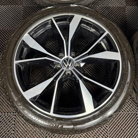 20'' GENUINE VW TIGUAN R LINE MISANO ALLOY WHEELS TYRES ALLOYS 5NA601025AH