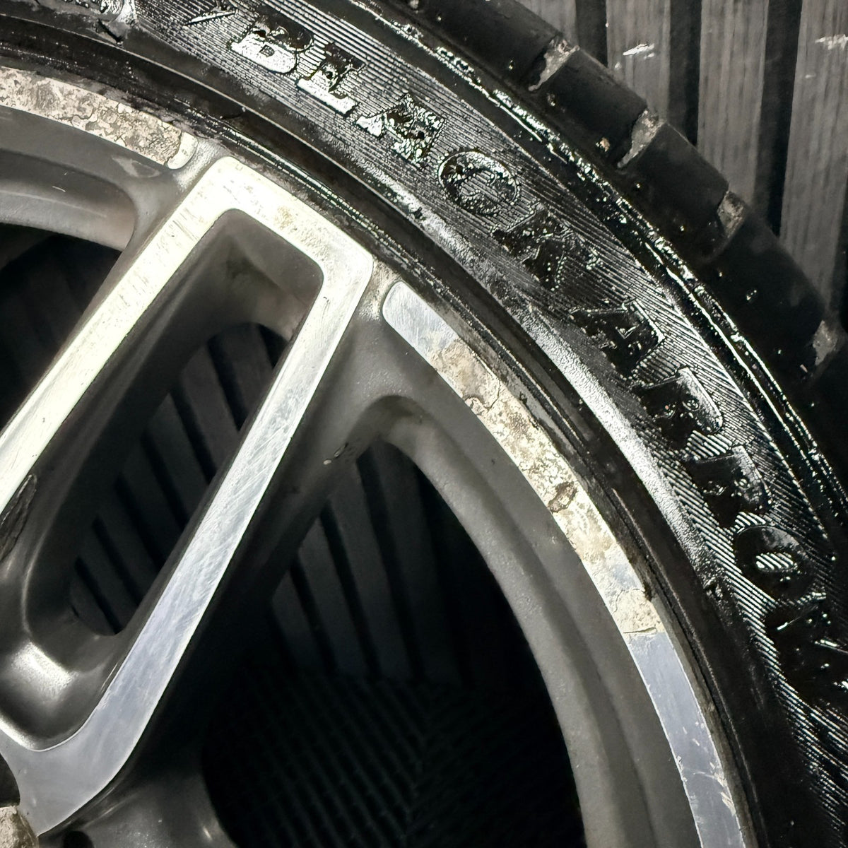 1X 18'' Mercedes AMG A Class CLA Grey W176 Alloy Wheel Tyre A1764010700 Genuine