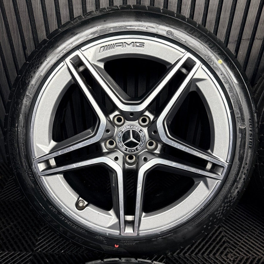 18'' Mercedes Amg A Class Cla B Alloy Wheels Tyres Alloys W177 Genuine