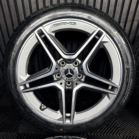 18'' Mercedes Amg A Class Cla B Alloy Wheels Tyres Alloys W177 Genuine
