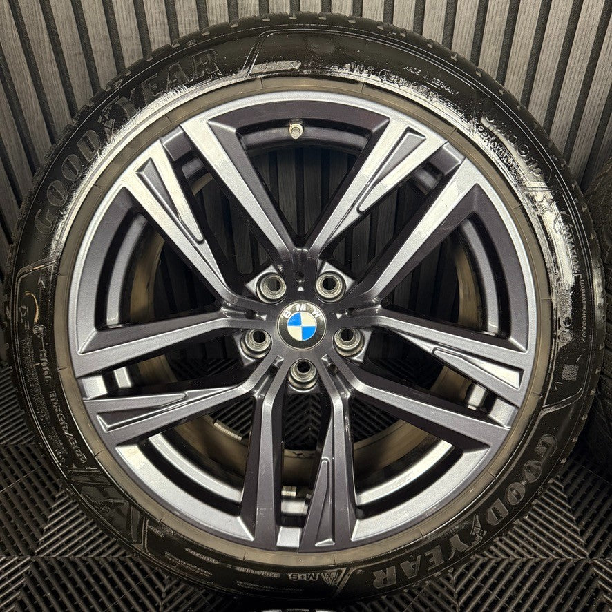 18'' GENUINE BMW 4 SERIES I4 853 G26 G22 G23 ALLOY WHEELS WINTER TYRES ALLOYS