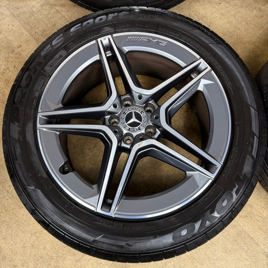 19'' GENUINE MERCEDES AMG GLC SPORT ALLOY WHEELS TYRES ALLOYS A2534015300