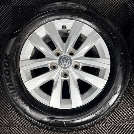 16'' VW Transporter T6 T6.1 T5 Caravelle Clayton Alloy Wheels Tyres Genuine