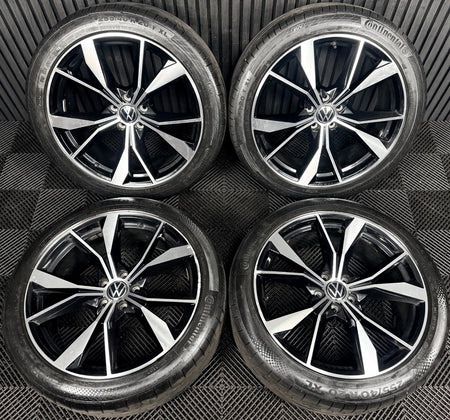 20'' VW Tiguan R Line Misano Alloy Wheels Tyres Alloys 5NA601025AH Genuine
