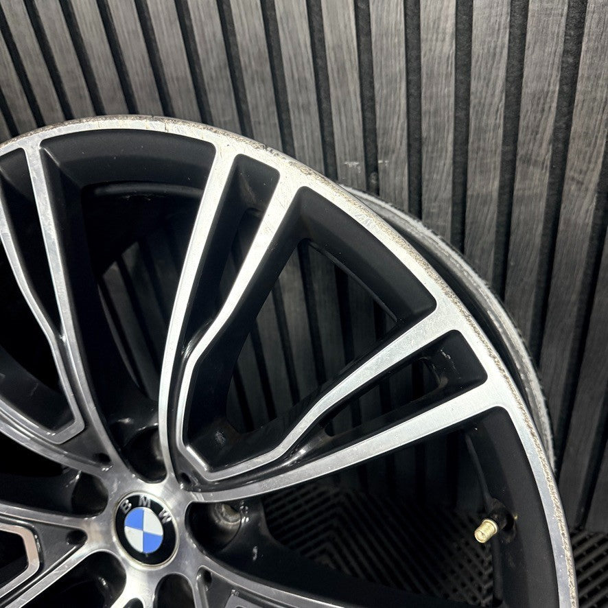 1X 21'' BMW X3 X4 G01 G02 726 M Sport Alloy Wheel Front 8043670 Genuine