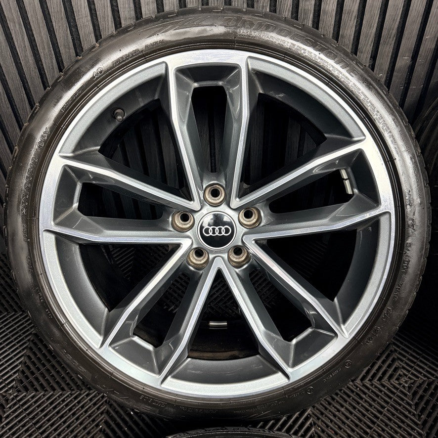 19'' Audi A5 S Line S5 Alloy Wheels Alloys Tyres 8W0601025DF Genuine