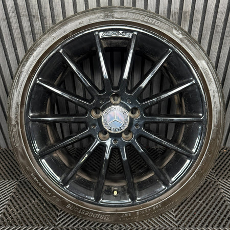 1X 18'' Amg Mercedes A Class CLA Black Alloy Wheel A1764010200 W176 Genuine