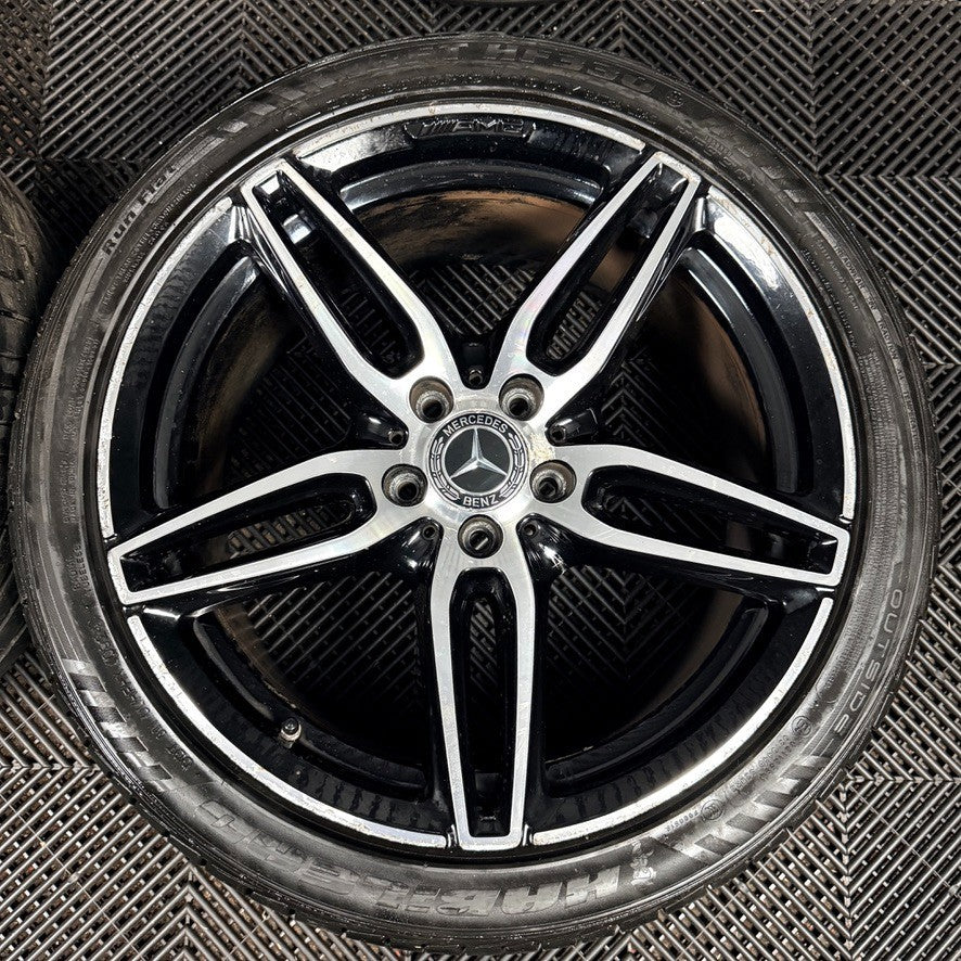 19'' Mercedes AMG E Class W213 Black DC Sport Alloy Wheels Tyres Alloys Genuine
