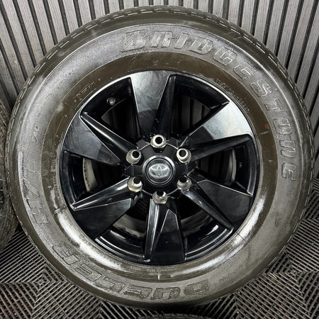 17'' GENUINE TOYOTA LAND CRUISER CANYON PRADO WHEELS TYRES ALLOYS PZ49Q-J0670-ZE