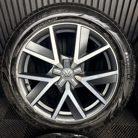 20'' VW Touareg Braga Alloy Wheels Alloys Tyres Q7 5X112 760601025R Genuine