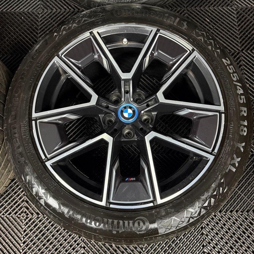 18'' GENUINE BMW 4 SERIES I4 858 M SPORT G26 G22 G23 ALLOY WHEELS TYRES ALLOYS