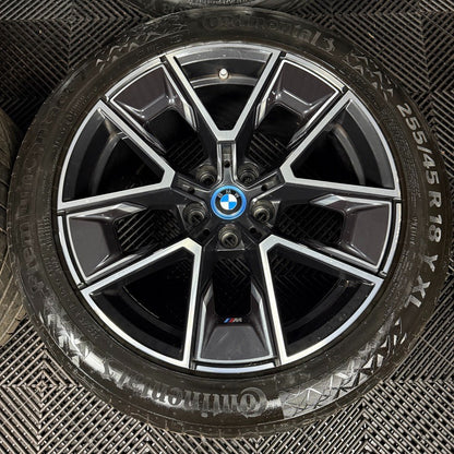18'' GENUINE BMW 4 SERIES I4 858 M SPORT G26 G22 G23 ALLOY WHEELS TYRES ALLOYS