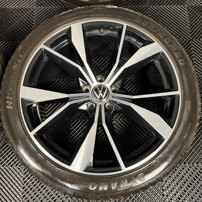 20'' GENUINE VW TIGUAN R LINE MISANO ALLOY WHEELS TYRES ALLOYS 5NA601025AH
