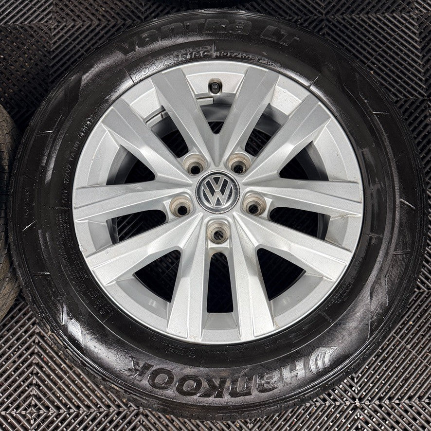 16'' VW Transporter T6 T6.1 T5 Caravelle Clayton Alloy Wheels Tyres Genuine