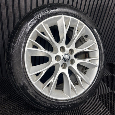 1X 18'' Jaguar XF Lyra X250 Alloy Tyre Wheel Single CX23-1007-AA Genuine