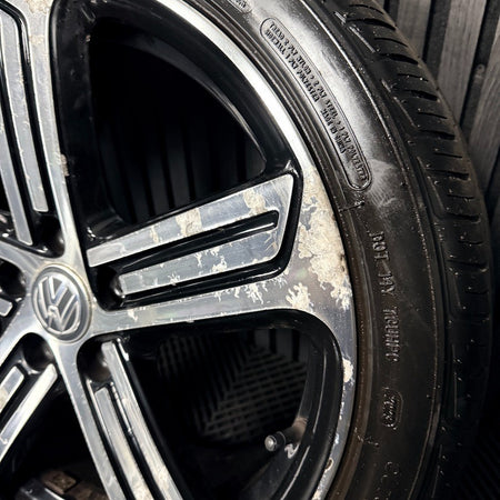 18" VW Golf R GTI Mk7 GT GTD Cadiz Wheels Tyre Alloy 5G0601025DQ Genuine