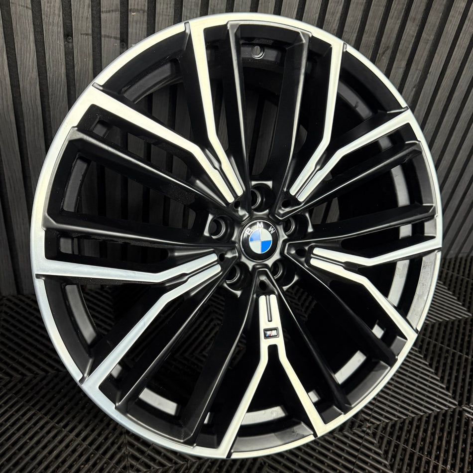 1X 20'' GENUINE BMW 5 SERIES 846 M G30 G31 SPORT ALLOY WHEEL FRONT 8747236