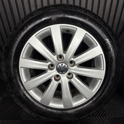 17'' GENUINE VW TRANSPORTER T6 T6.1 T5 CARAVELLE ALLOY WHEELS TYRES 7E0601025C