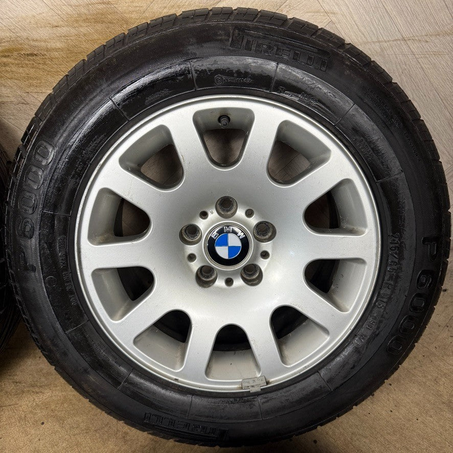 16'' GENUINE BMW 7 SERIES E38 STYLE 60 ALLOY WHEELS TYRES 1095048