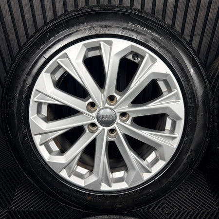 17'' Audi A4 A6 Silver B8 B9 C7 C6 Alloy Wheels Alloys Tyres 8W0601025L Genuine
