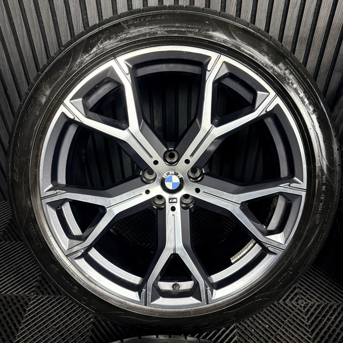 21'' BMW X5 X6 G05 G06 741M M Sport Alloys Wheels Alloys Tyres Genuine