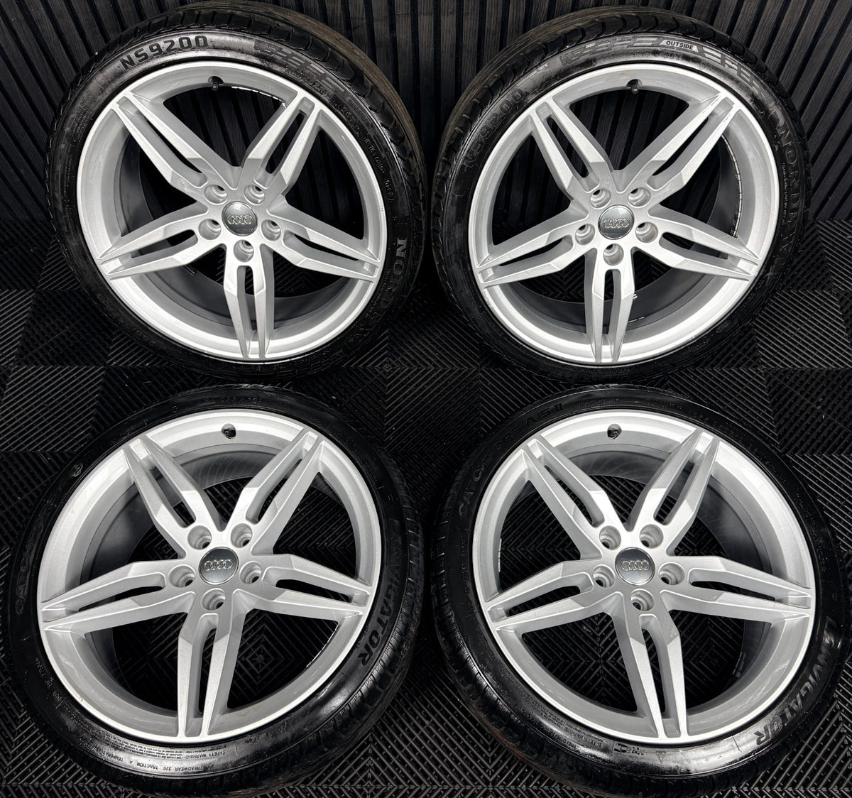 19'' Audi A5 S Line Star Alloy Wheels Alloys Tyres 8W0601025AM Genuine