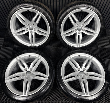 19'' Audi A5 S Line Star Alloy Wheels Alloys Tyres 8W0601025AM Genuine