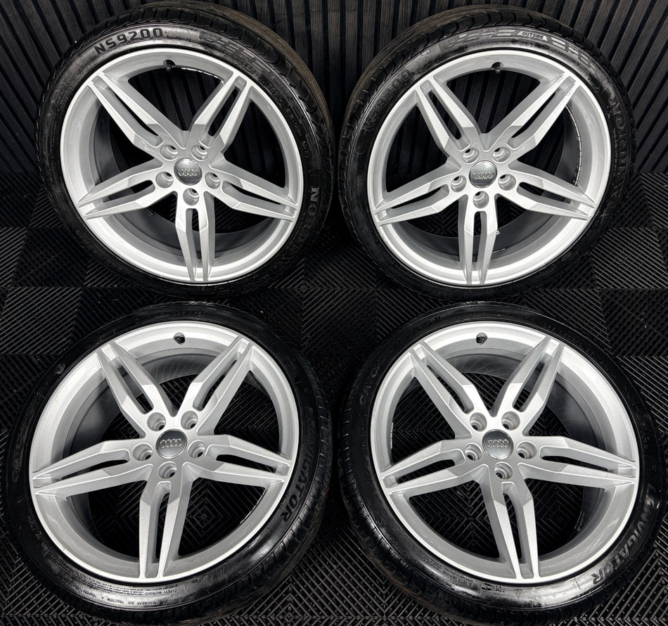 19'' Audi A5 S Line Star Alloy Wheels Alloys Tyres 8W0601025AM Genuine