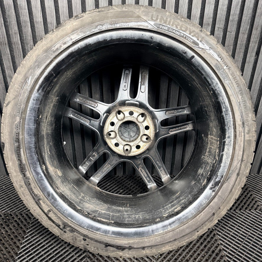 1X 18'' Mercedes AMG A Class CLA Black W176 Alloy Wheel Tyre A1764010700 Genuine