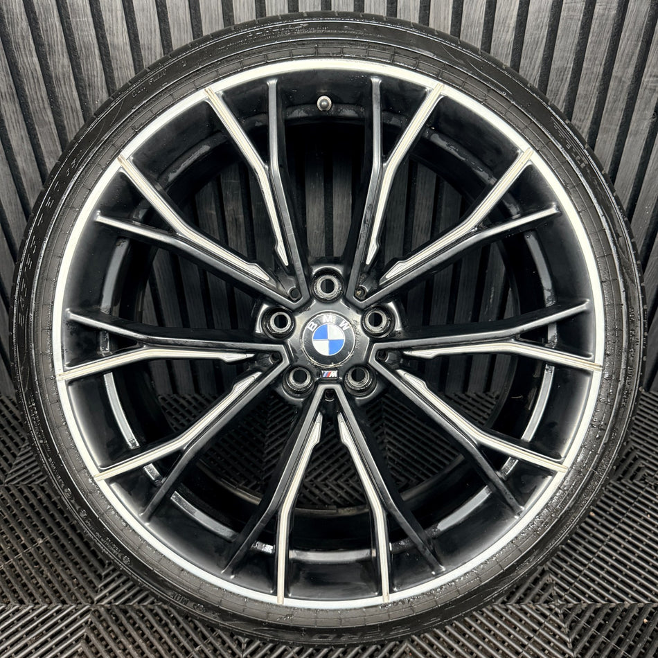 1X 20'' BMW 5 Series 669 M G30 G31 Sport Alloy Wheel Front 6873943 Genuine