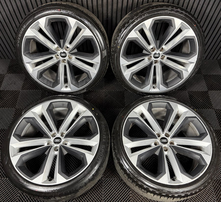 22'' Audi Sq8 Q8 S Line 4M Alloy Wheels Alloys Tyres 4M8601025AN Q5 Genuine