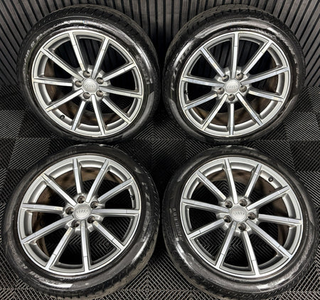 19'' Audi Q3 S Line Black Edition Alloy Wheels Tyres Alloys 8U0601025M Genuine