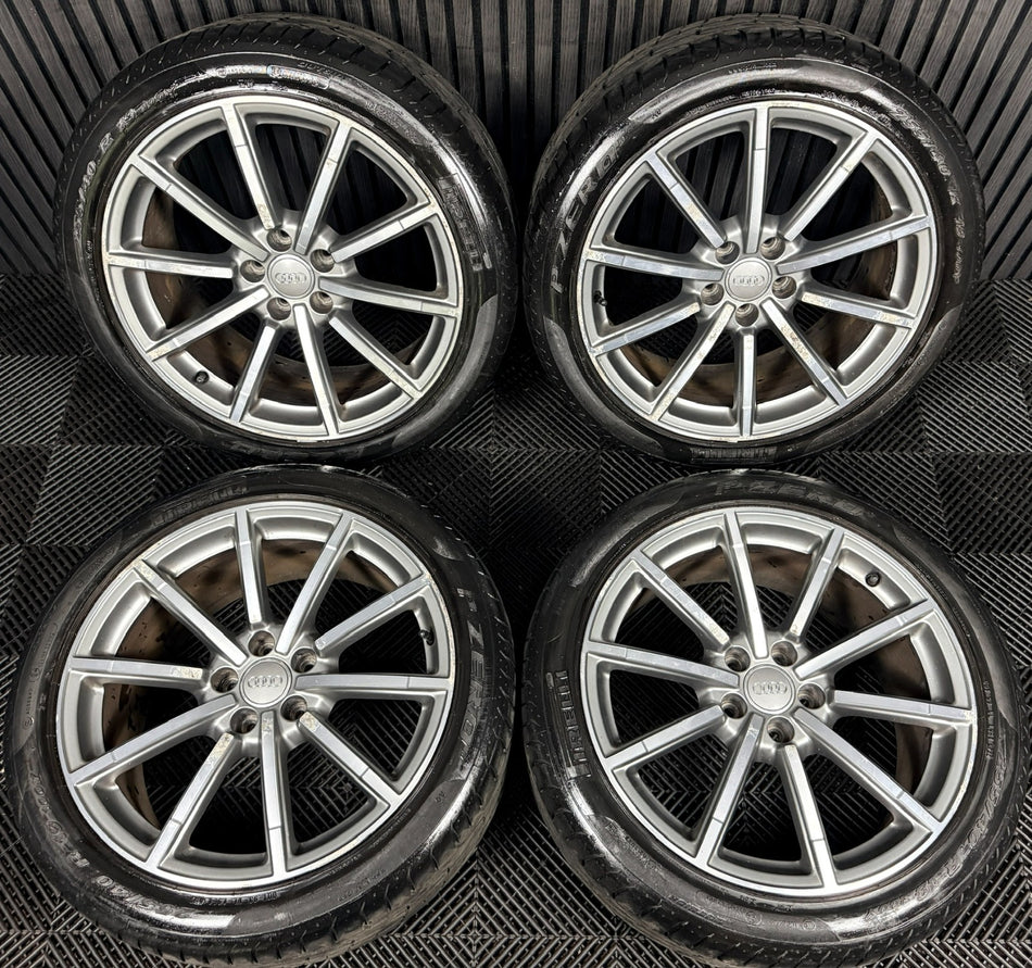 19'' Audi Q3 S Line Black Edition Alloy Wheels Tyres Alloys 8U0601025M Genuine