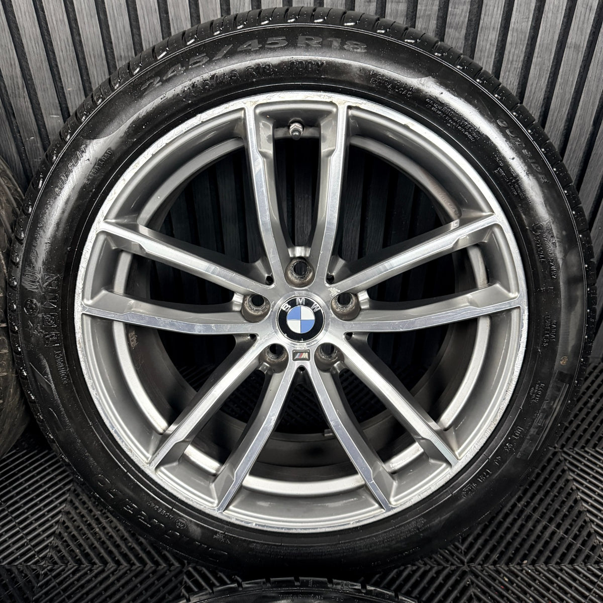 18'' BMW 5 Series 4 662 Grey DC M Sport G30 G31 Wheels Tyres Alloys Genuine