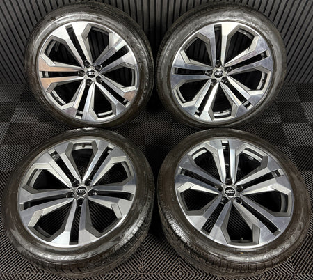 22'' GENUINE AUDI SQ8 Q8 S LINE 4M ALLOY WHEELS ALLOYS TYRES 4M8601025K