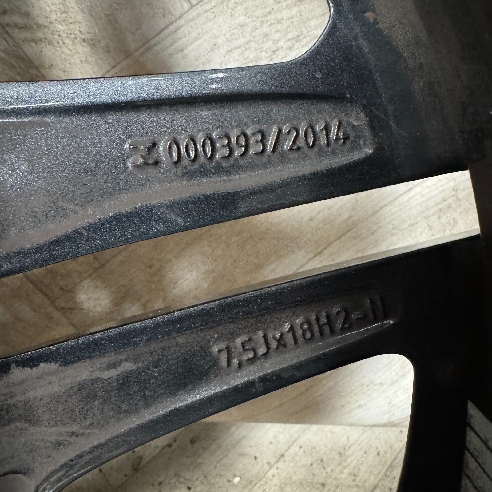 1X 18'' GENUINE AMG MERCEDES A CLASS CLA W177 SPORT ALLOY WHEEL TYRE A1774011500