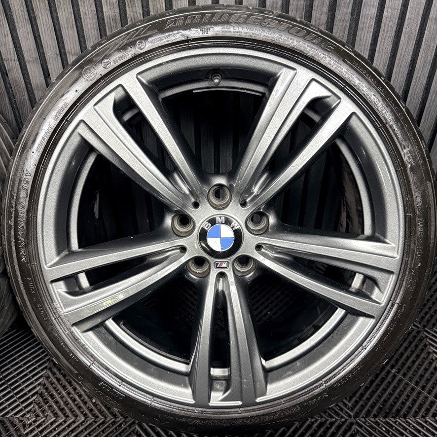 19" BMW 3 Series 442 Grey M Sport F30 F31 F32 E90 E92 Alloy Wheel Tyres Genuine