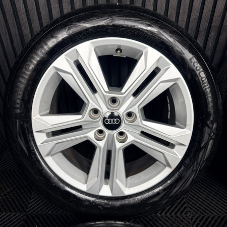 17'' Audi Q2 5 Double Spoke Alloy Wheels Tyres Alloys 81A601025AJ Genuine