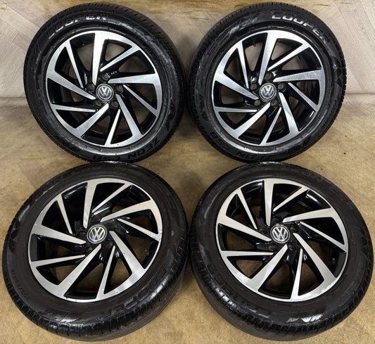 16'' GENUINE VW GOLF MK7 WOODSTOCK MK8 MK6 ALLOY WHEELS TYRES ALLOYS 5G0601025DS